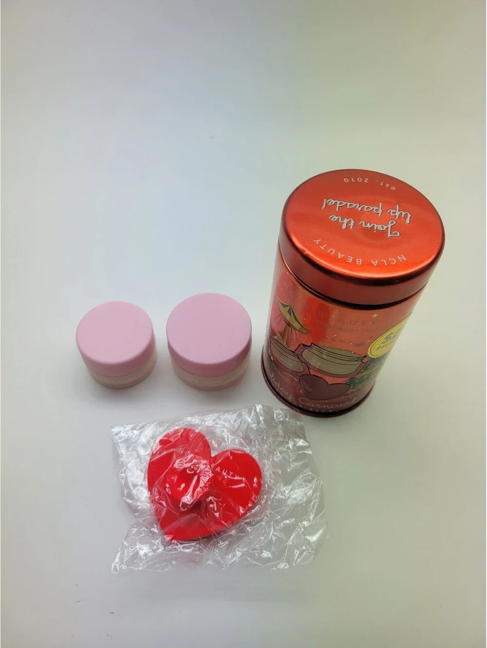 NCLA Beauty 3-Pc. Holiday Carnival ** VANILLA BEAN ** Lip Treatment Set